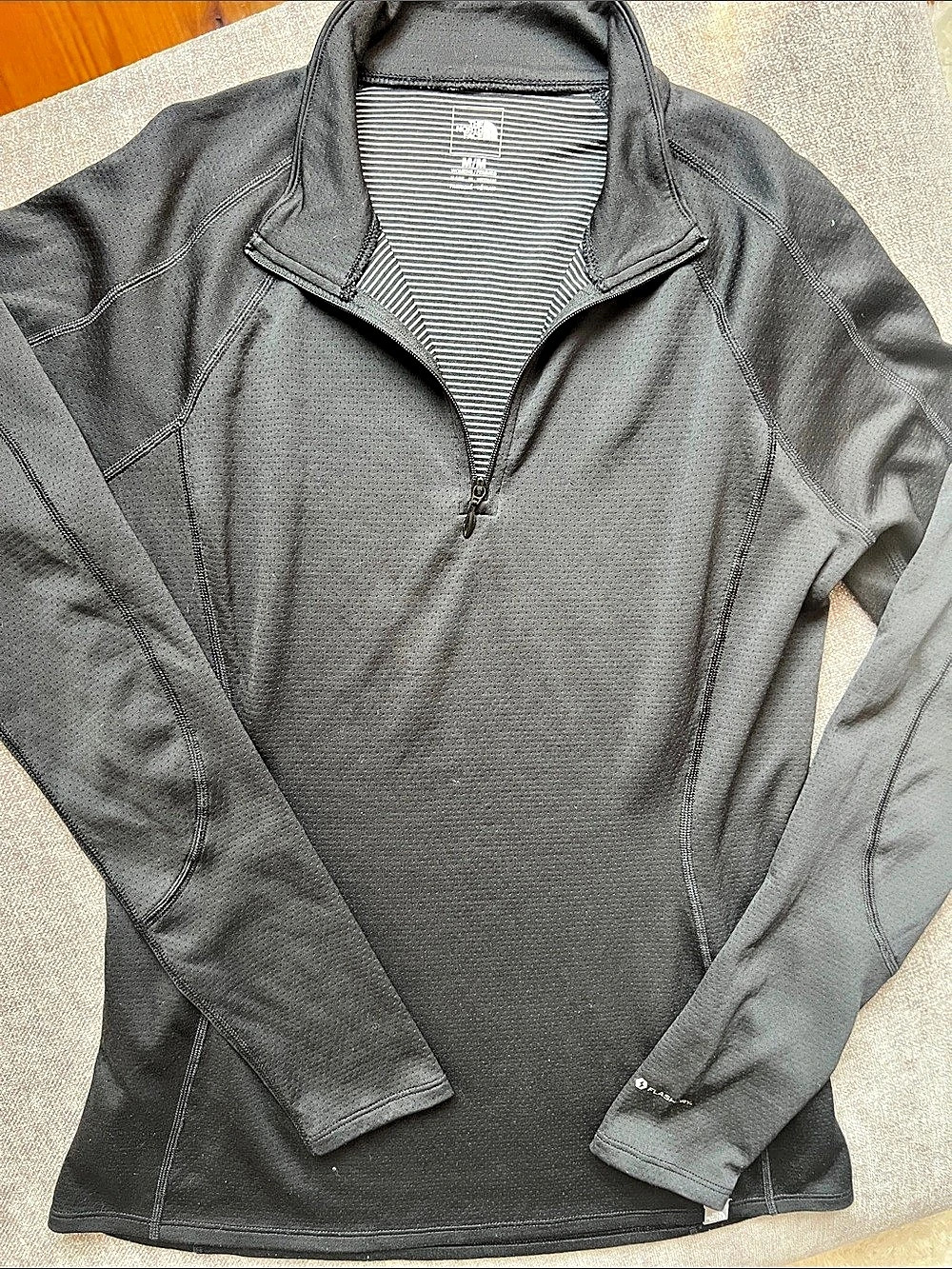 The North Face Women's Ambition 1/4-Zip Top Black Medium